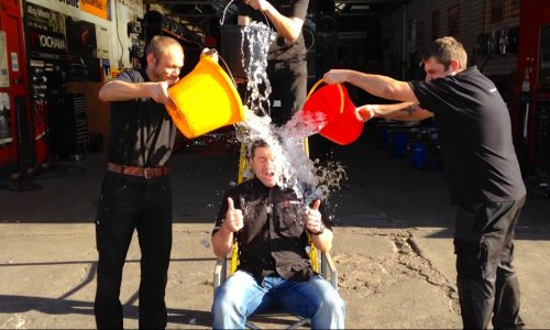 Ice Bucket Challenge For Macmillan Cance