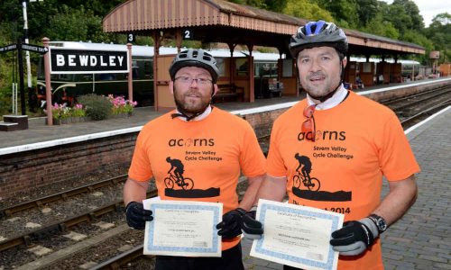 Charity Cycle Ride in aid of Acorns Chil