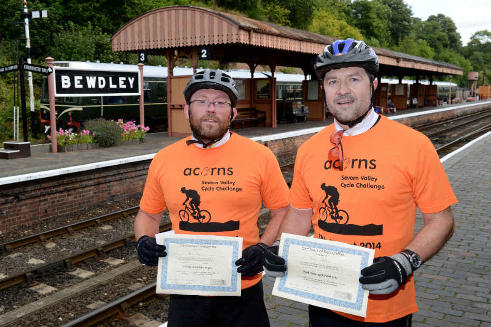 Charity Cycle Ride in aid of Acorns Chil