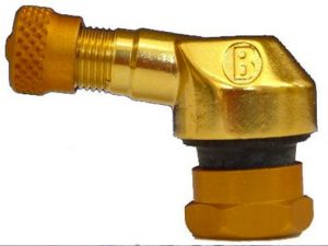 Angled Valve Stem Gold