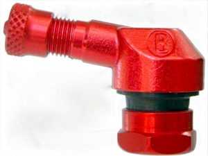 Angled Valve Stem Red