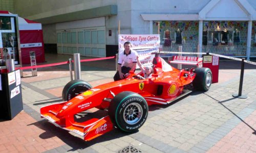 Ferrari F1 fund raising weekend at Merry