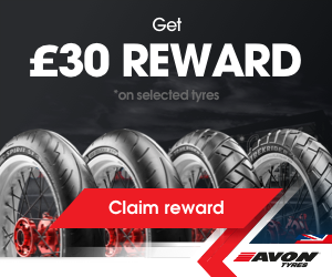 Avon motorcycle tyres promotion claim £