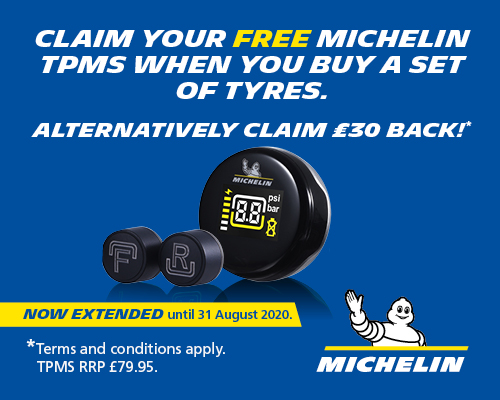 Claim Free TPMS system or £30 cash back