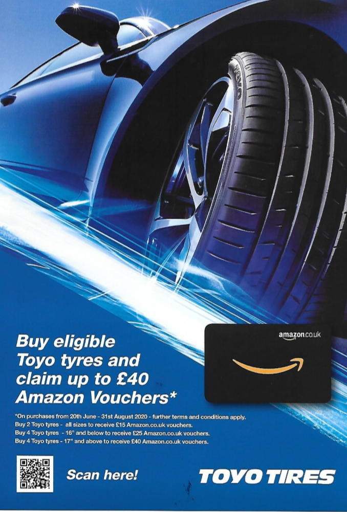 Claim up to £40 worth of Amazon voucher