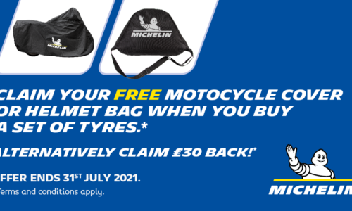 Michelin Motorcycle tyres promotion, cla