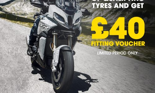 Get £40 off a pair of Dunlop motorcycle