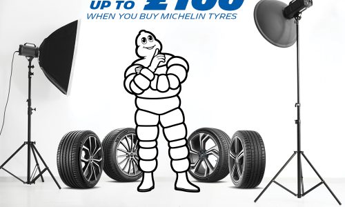 Buy Michelin tyres and get up to £100 c